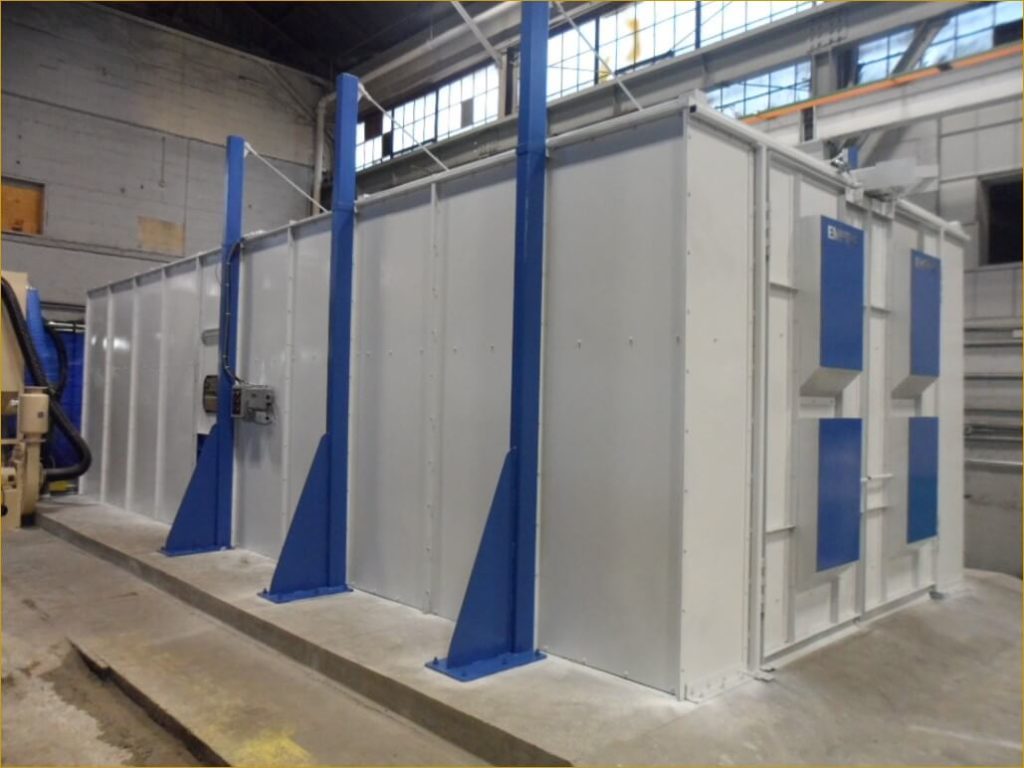 PreEngineered Blast Booths by Empire Raptor Blasting Solutions